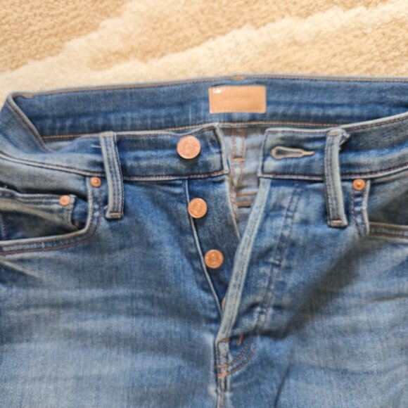 MOTHER Denim, Tomcat Roller Fray, Size 24 - Picture 8 of 8